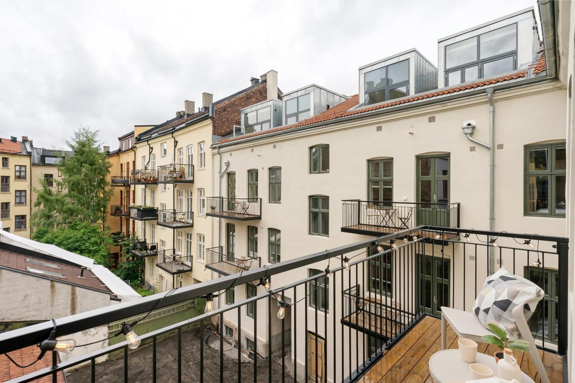 Dinbnb Apartments Gruenerlokka I 2-Bedroom With Balcony Oslo Exterior foto